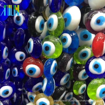 jóias de moda muitas cores de cristal turkish eye beads